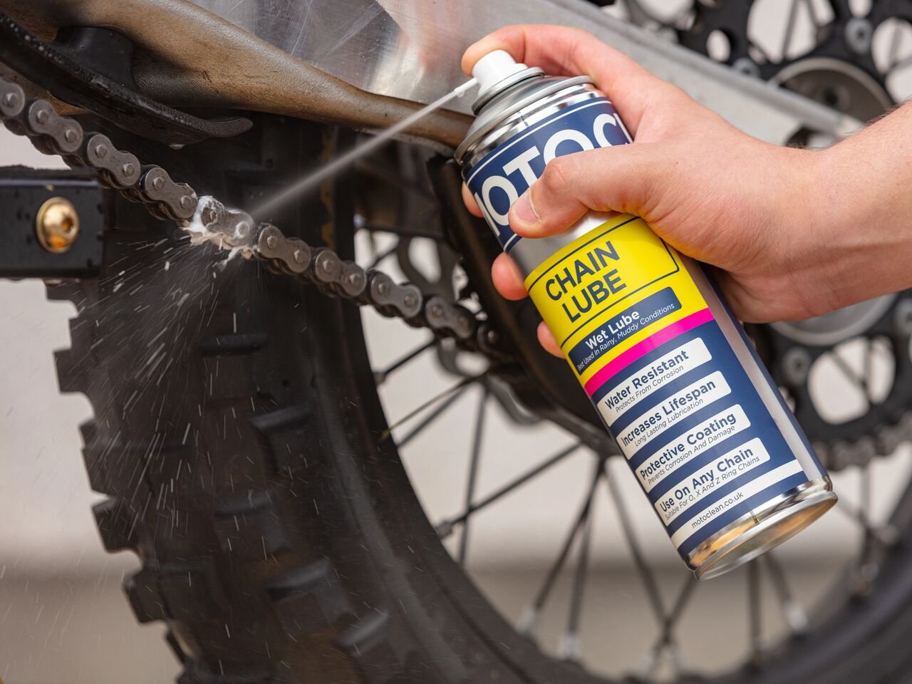 MOTOCLEAN Chain Lube (Wet) - 500ml