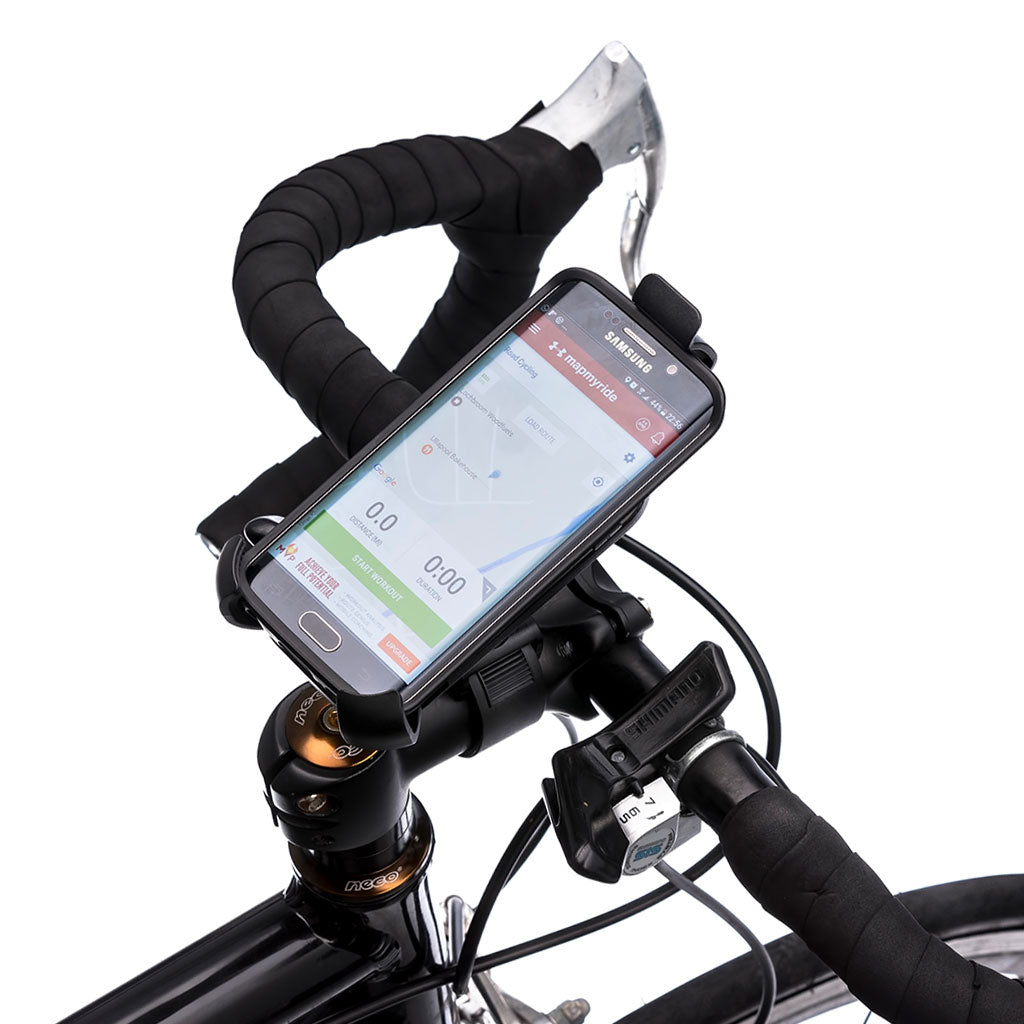 Strong Secure Smartphone Holder Bicycle Handlebar Mounting Kit