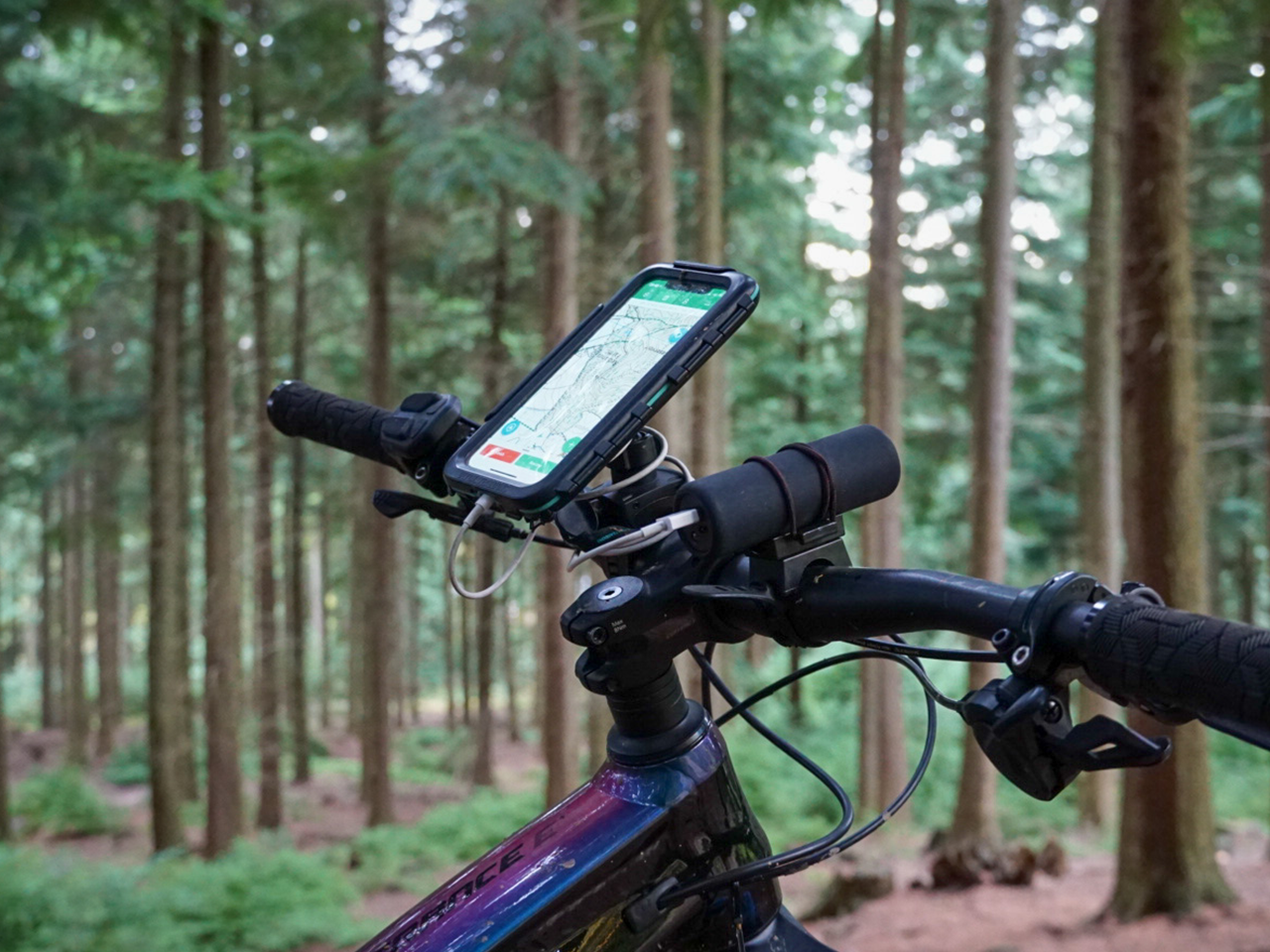 Durable Bike Mount Attachments with Tough Case for iPhone Pro Max