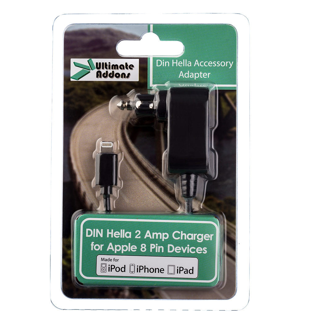 1 Metre Compact Right Angle Din Hella Auxiliary Charger