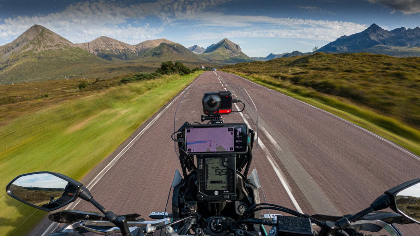 Riding through Scottish Highlands & Isle of Skye