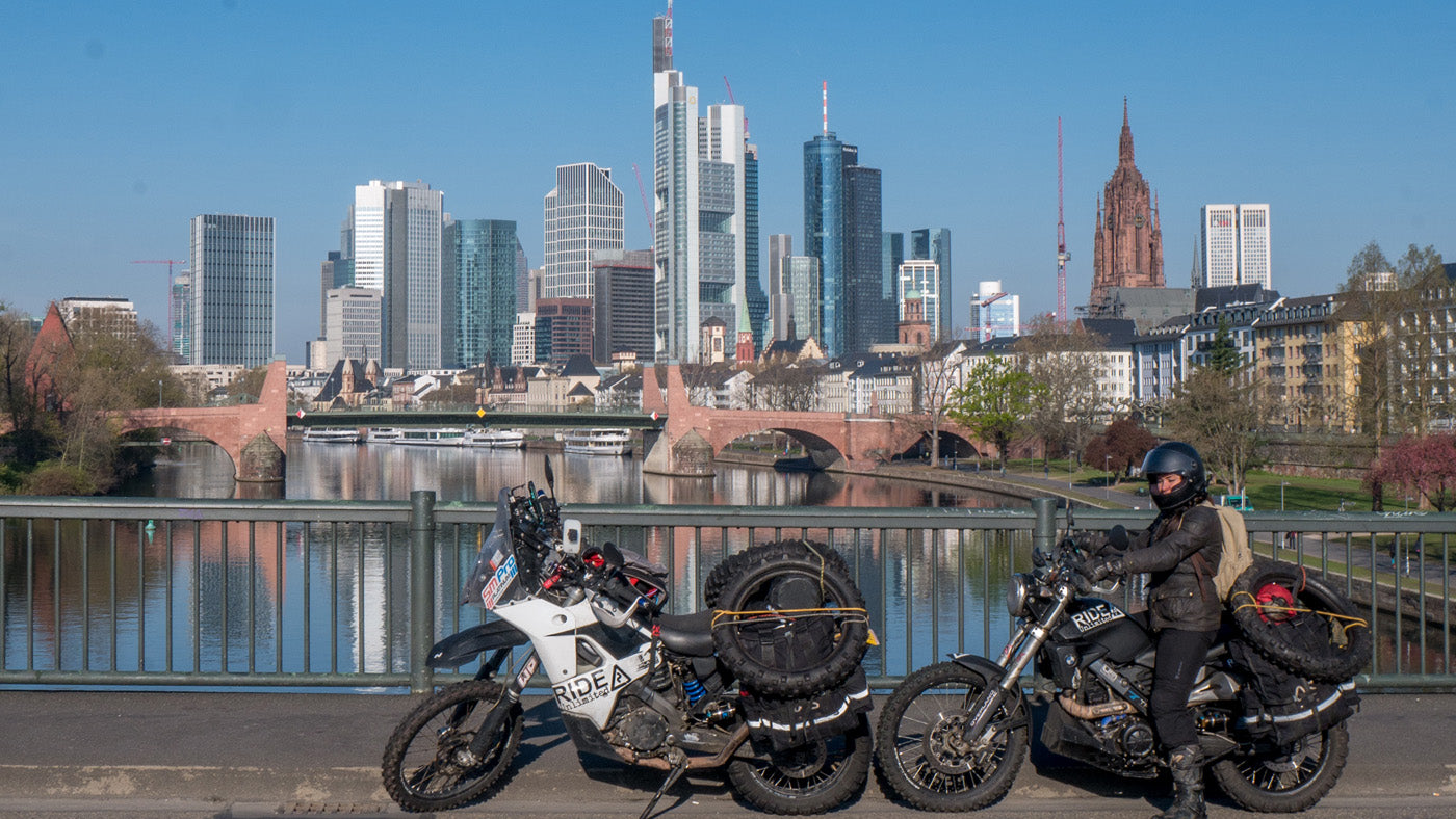 Navigation for long distance, off road motorcycle trips