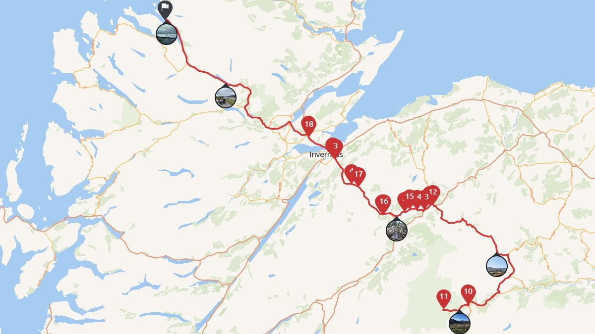 Ultimateaddons Lech Cairngorms Beautiful Scenery North and South Scotland Calimoto