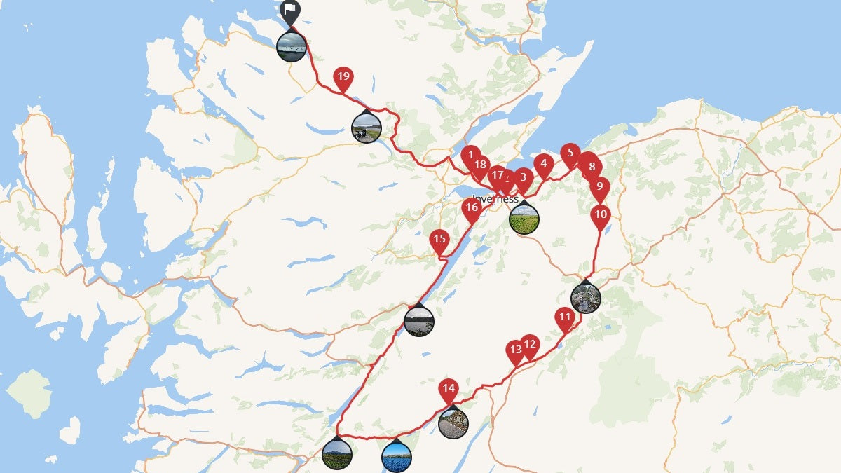 Tour Loch Ness Enjoyable Riding Look for Nessie Calimoto Ultimateaddons