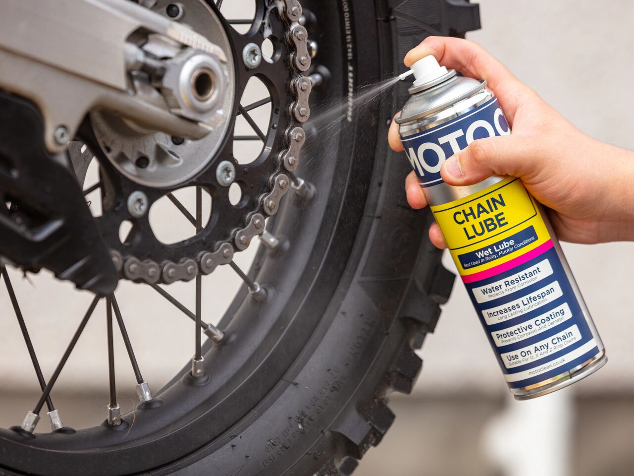 MOTOCLEAN Chain Lube (Wet) - 500ml