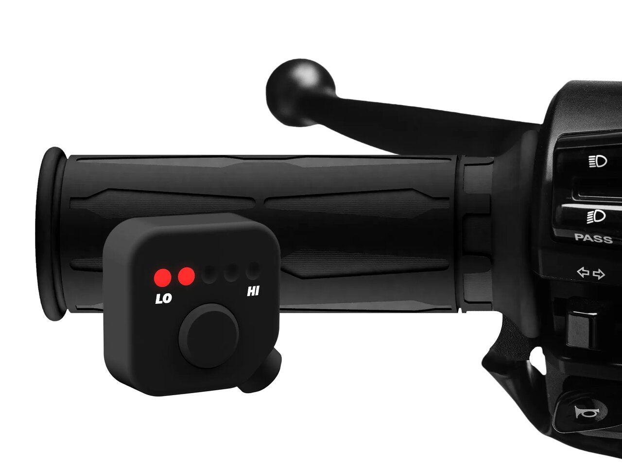 Essential Motorcycle Heated Grips With External Controller - Refurbished