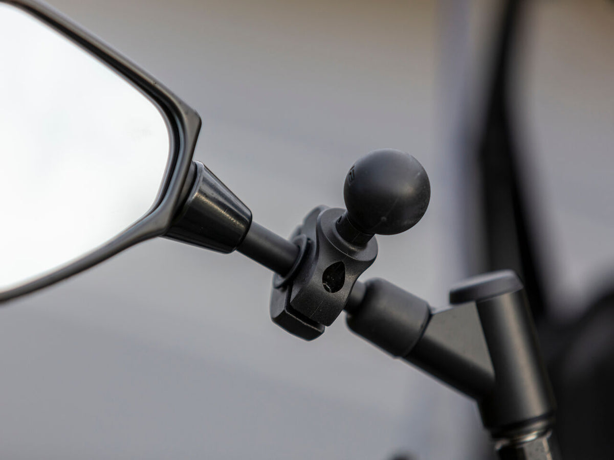 Motorcycle Handlebar or Mirror Kit with Universal Waterproof Phone Case