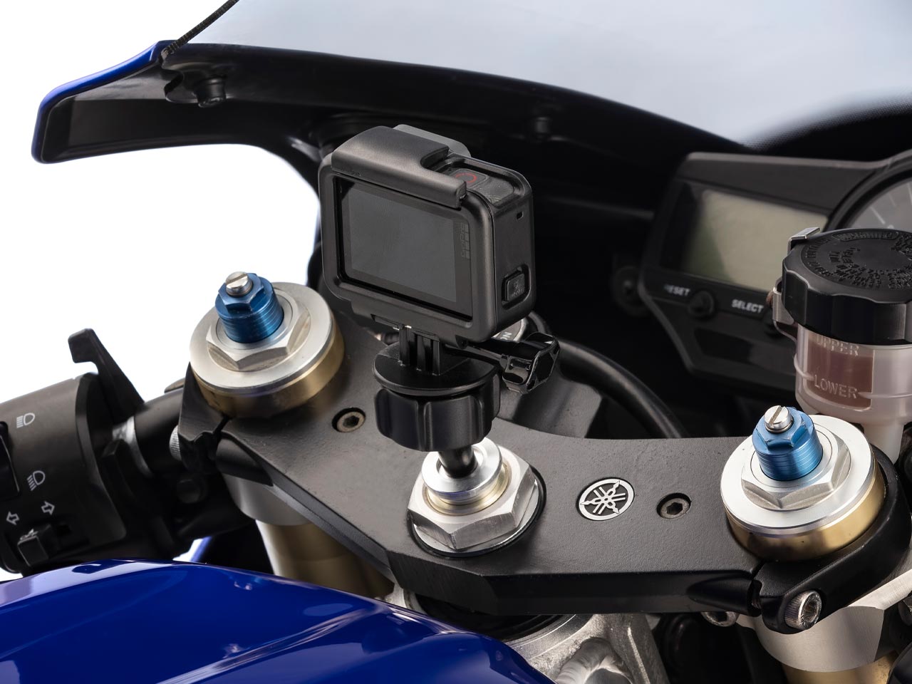 Insta360 Motorcycle Mount for Action Cameras - 1 inch (25mm) ball mounts