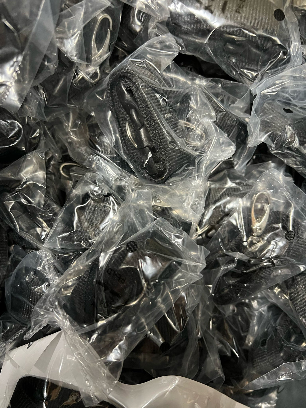 Black Case Lanyard - 50m Length with Metal Clip