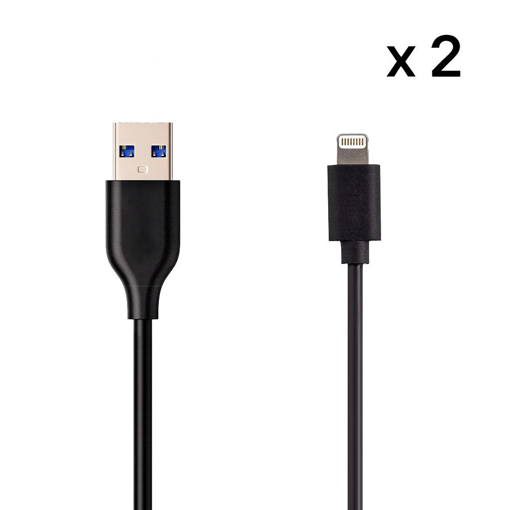 USB 1 Metre Cables Multi Buy - Apple 8 Pin