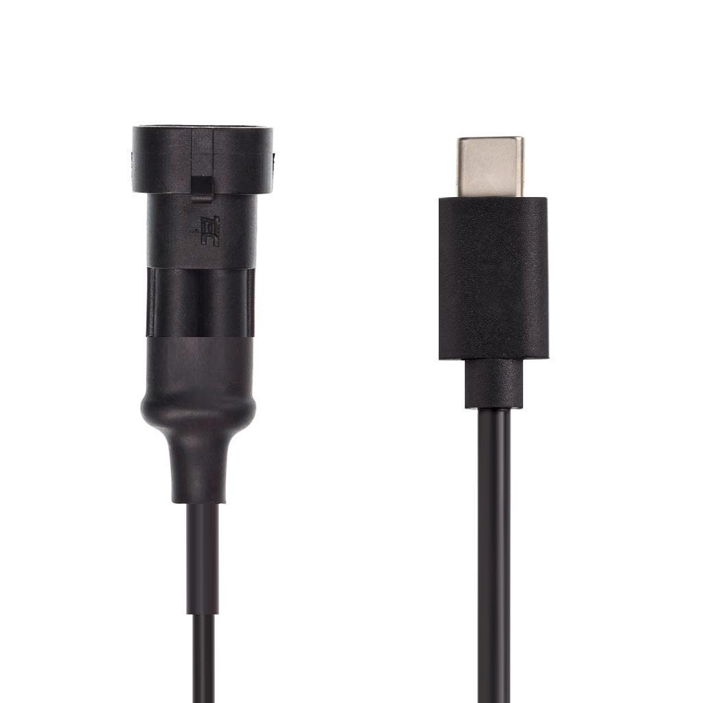 2 Pin Waterproof Charger Cables for Hardwire / Din Hella