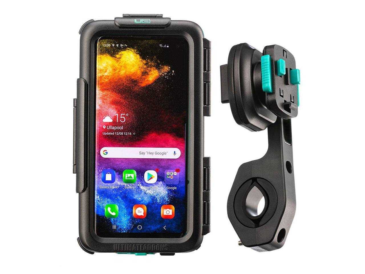 All Galaxies Tough Dual Action Camera Mount & Waterproof Dustproof Tough Case