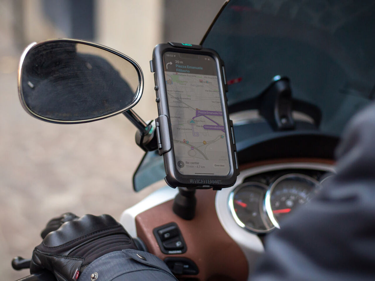 Motorcycle Kits - iPhone - iPhone 13 Pro Max / Handlebar Mount / Weather  Resistant Poncho