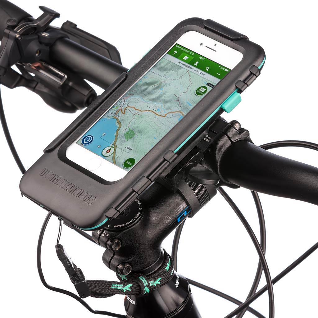 Durable Bike Mount Attachments with Tough Case for iPhone 6 7 8 / Plus