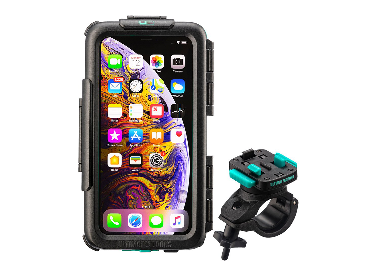 Strong Bike Handlebar Mounting Kit Waterproof Tough Case for Apple iPhone 11