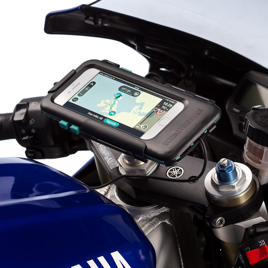 iPhone SE 2 Motorcycle Sportsbike Satnav Tough Waterproof Case Mounting Kit 