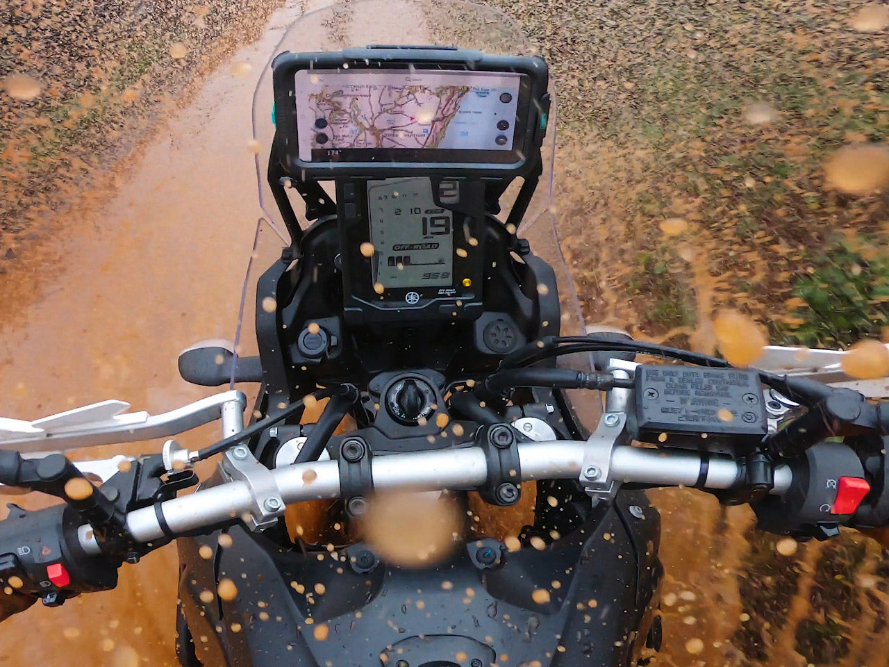 Waterproof Tough Case Attach to Accessory Bar with Mount