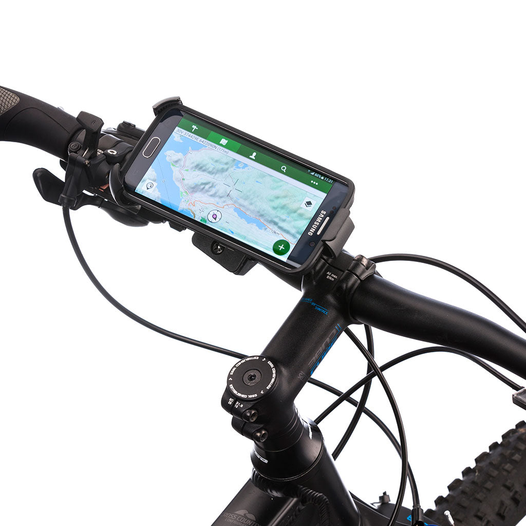 Universal Adjustable Mobile Phone Holder with Bike Handlebar Mounting Bracket Ultimateaddons