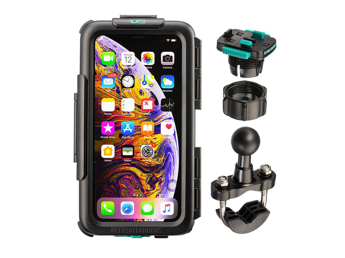 All Apple iPhone Bike Mount Kits for Cycles. Tough Waterproof and Easy to fit. Ultimateaddons