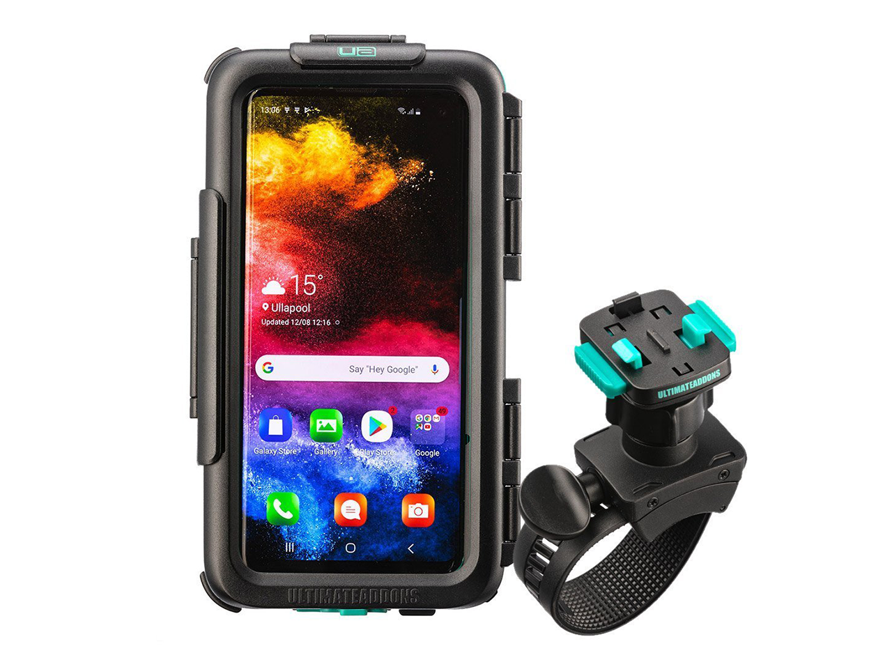 Tough Waterproof Bike Mount Case for Samsung Galaxy S21 Plus