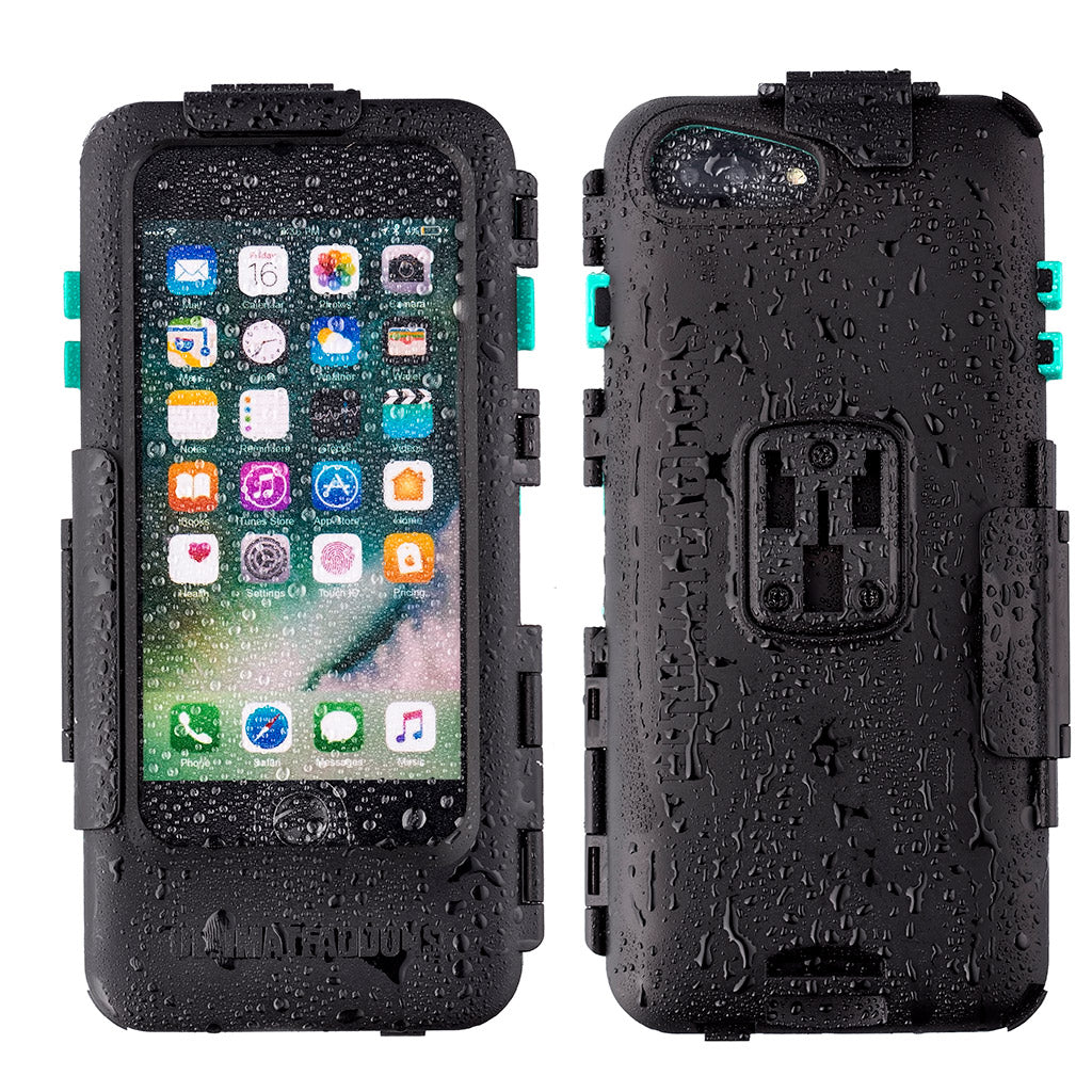 Apple iPhone 6 7 8 / Plus Motorcycle Crossbar Adv Waterproof Case Mounting Kit 