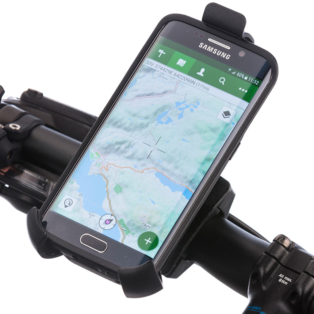 Strong Secure Smartphone Holder Bicycle Handlebar Mounting Kit