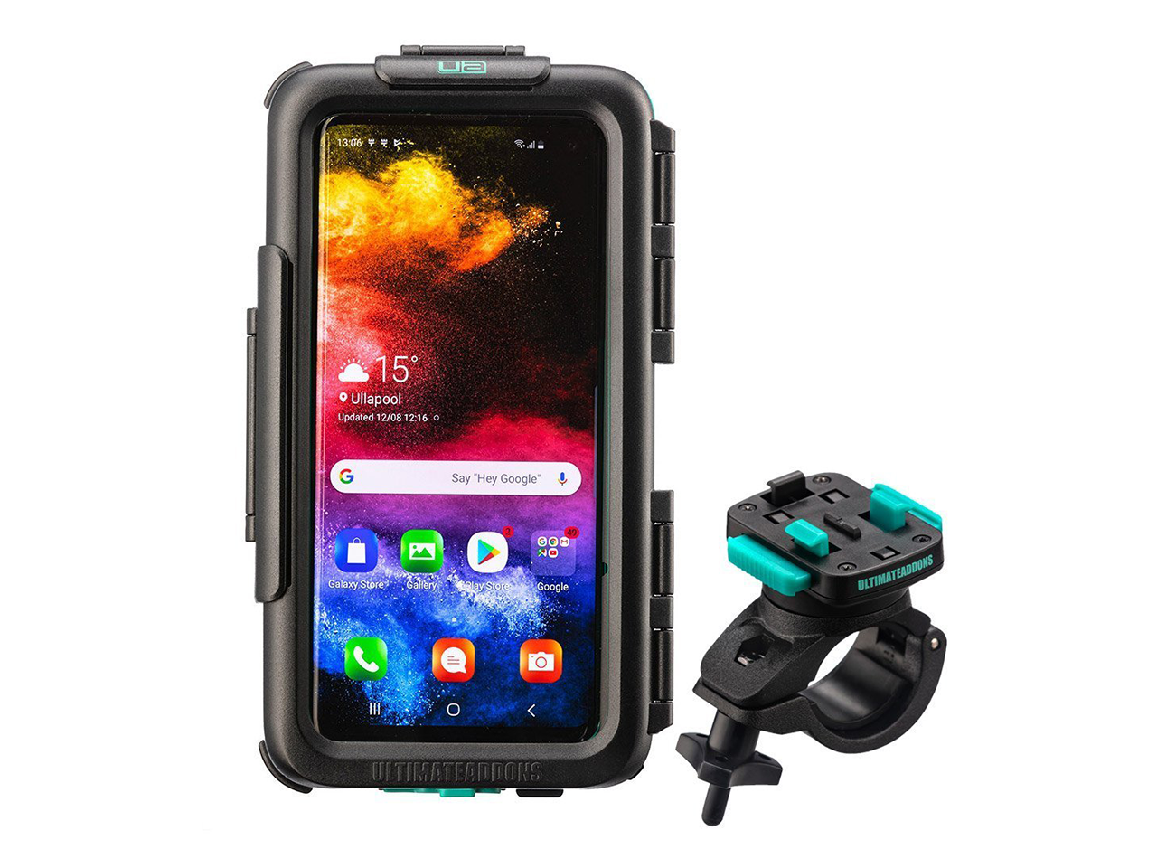 Tough Waterproof Bike Mount Case for Samsung Galaxy S21 Plus