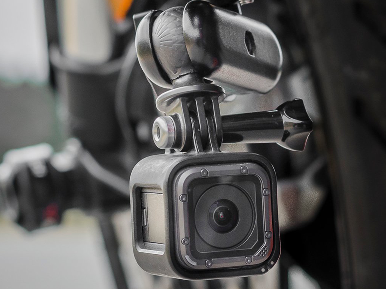 GoPro Action Camera mortorcycle mounted by Ultimateaddons