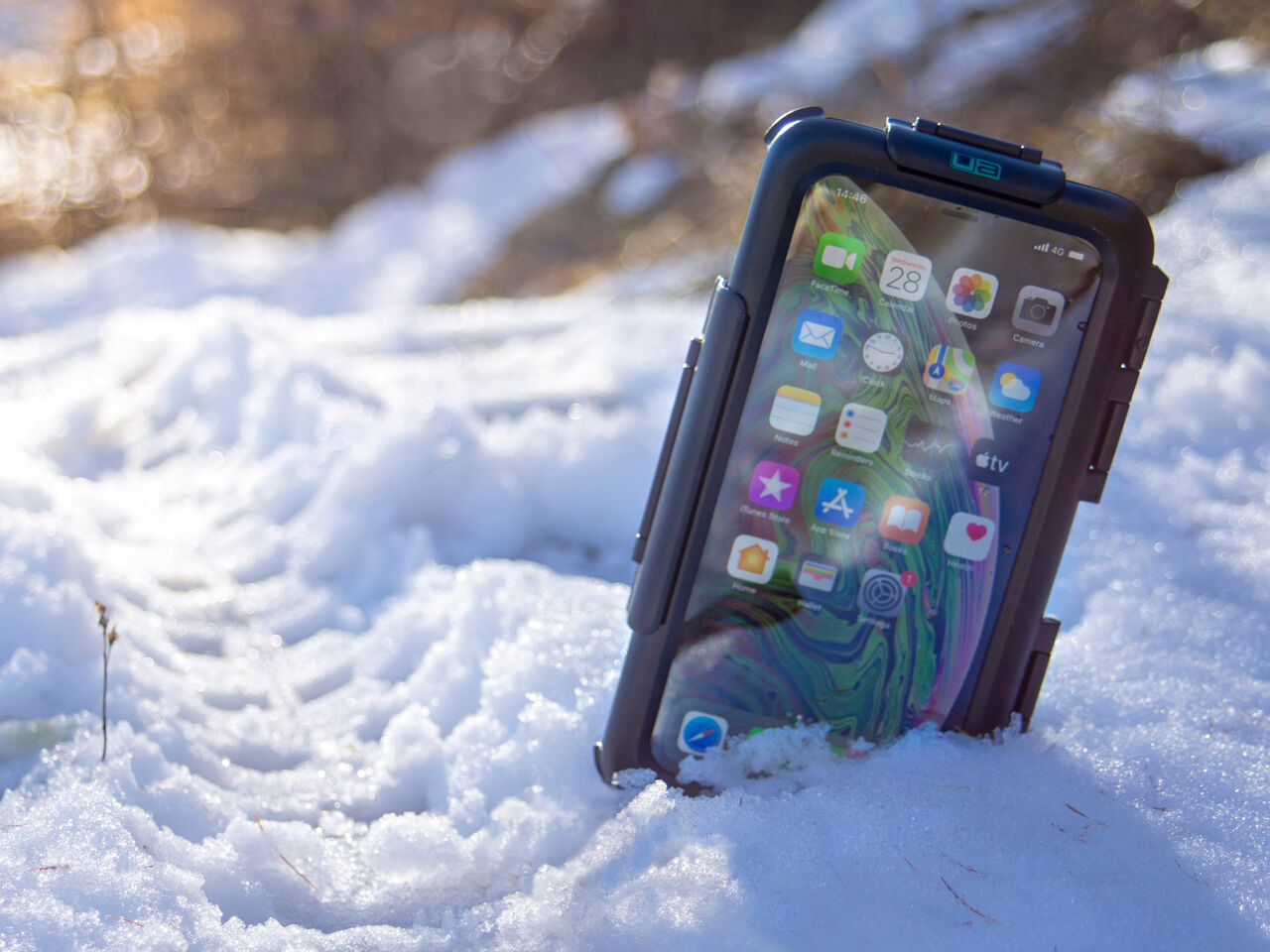 Waterproof Tough Case with Amps 4 Hole Plate Kit