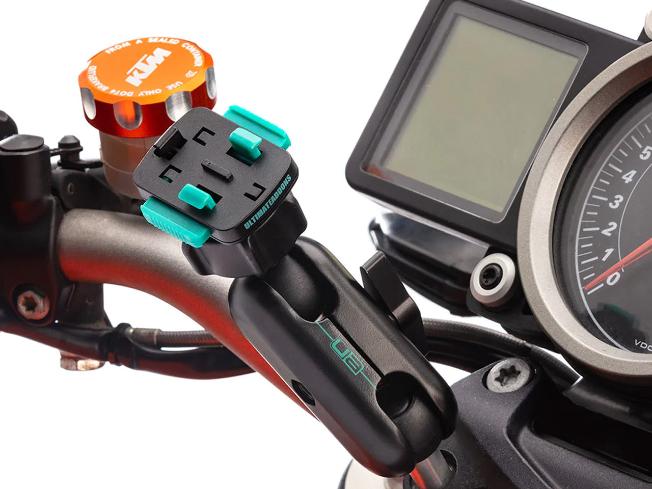 top clamp extenter motorcycle mount